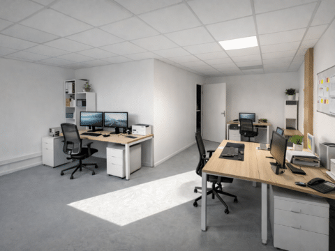 A louer Bureaux 40m2 + cuisine et WC