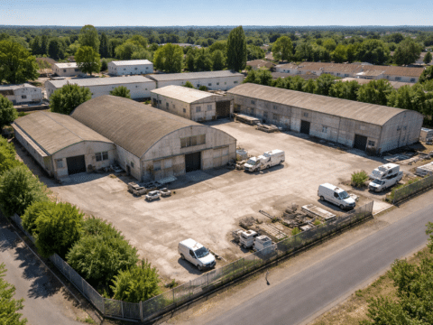 Ensemble Entrepot 1500m2 sur une parcelle de 5700m2