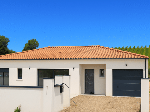 Maison neuve de plain-pied – RT2020 – 3 chambres – 2 min du centre-ville de Bergerac
