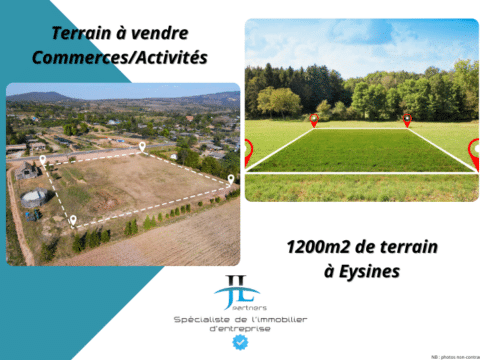 Terrain à vendre à Eysines, d’une superficie de 1200m2