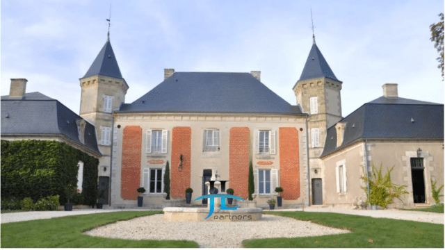 Château historique de 620m2, son vignoble de 85ha, son écurie, ses gîtes et 35ha de terres et de bois