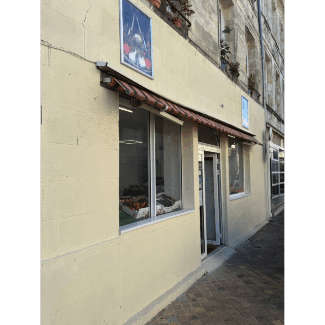 Droit au bail d’un primeur de 80m2, quartier Fondaudege Saint Seurin