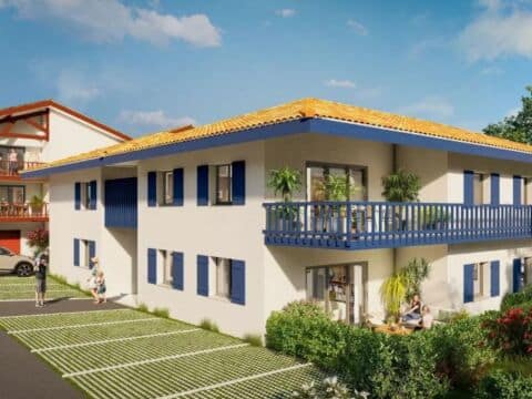 Appartement T4 avec jardin et terrasse – Bidart