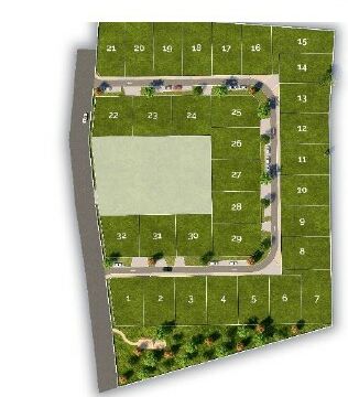 Privé : Terrain libre de constructeur dans lotissement