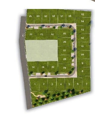 Privé : Terrain libre de constructeur dans lotissement