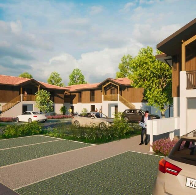 Appartement T4 avec grand jardin – Biscarrosse