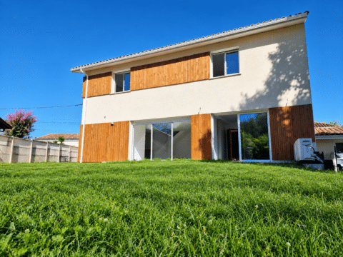 MAISON NEUVE 2025 – 150 m² – 4 CHAMBRES – DPE A – JARDIN EXPOSÉ SUD