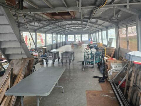 À VENDRE Ponton + Bateau à  amenager – Bordeaux