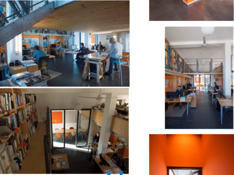 À LOUER – Bureaux 191m² + 50m2 de mezzanine Bail Commercial – Bègles – Quartier Terres-Neuves – Esprit loft – Parking